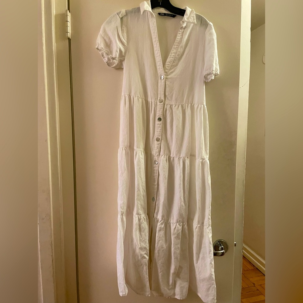 White  Zara Dress